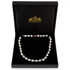 Baroque Pearl And Gold Bead Necklace*Royal Collection Shop New