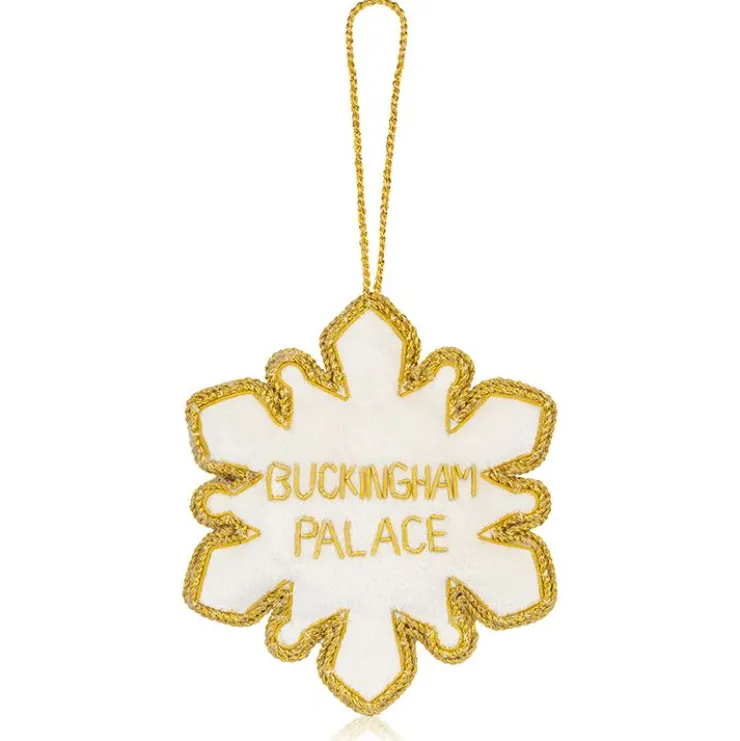 Buckingham Palace Crystal Snowflake Decoration*Royal Collection Shop Discount