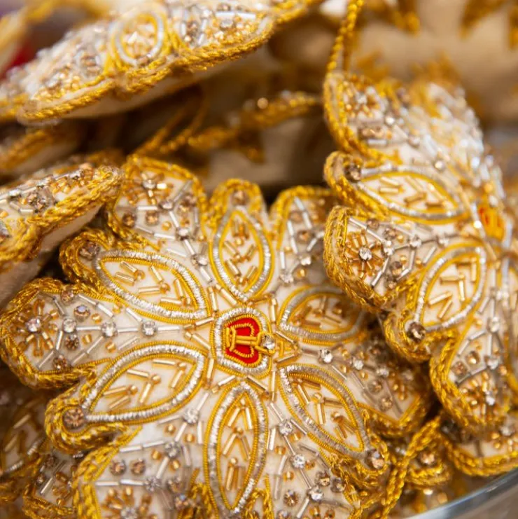 Buckingham Palace Crystal Snowflake Decoration*Royal Collection Shop Discount