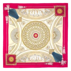 Buckingham Palace Music Room Silk Scarf*Royal Collection Shop Hot