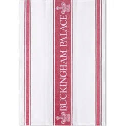Buckingham Palace Red Waffle Tea Towel*Royal Collection Shop Sale