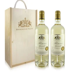 Buckingham Palace White Wine Gift Set*Royal Collection Shop New