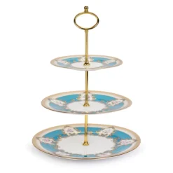 Coat Of Arms 3 Tier Cake Stand*Royal Collection Shop Clearance