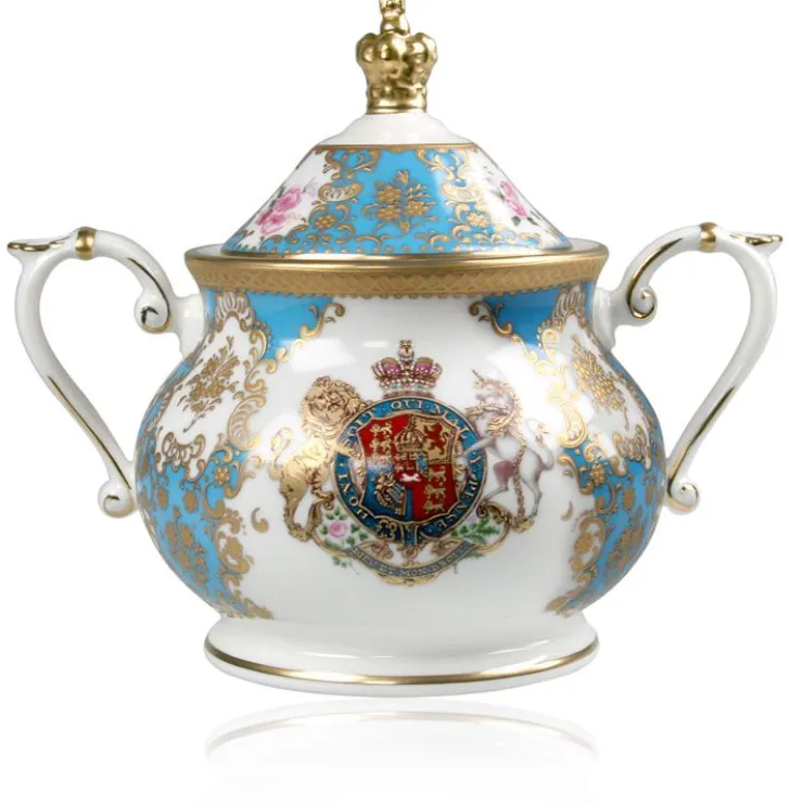 Coat Of Arms Sugar Bowl*Royal Collection Shop Sale