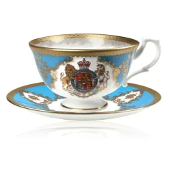 Coat Of Arms Teacup And Saucer*Royal Collection Shop Best