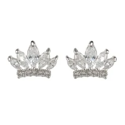 Crystal Crown Earrings*Royal Collection Shop Clearance