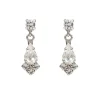 Crystal Decagon Earrings*Royal Collection Shop Online