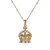 Gold Crown Necklace*Royal Collection Shop Discount