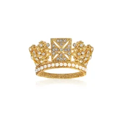 Gold Diadem Crown Brooch*Royal Collection Shop Hot