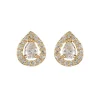 Gold Teardrop Earrings*Royal Collection Shop Hot