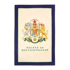 Palace Of Holyroodhouse Crest Tea Towel*Royal Collection Shop Online