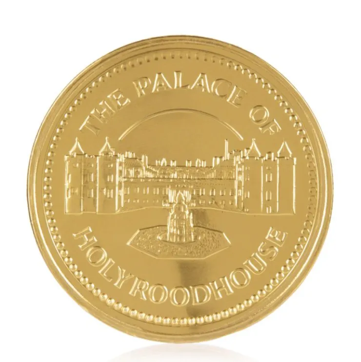 Palace Of Holyroodhouse Chocolate Coin*Royal Collection Shop Hot
