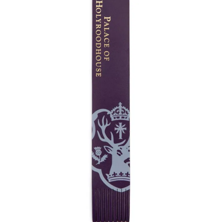 Palace Of Holyroodhouse Purple Bookmark*Royal Collection Shop Outlet