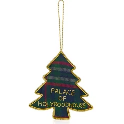 Palace Of Holyroodhouse Tartan Christmas Tree Decoration*Royal Collection Shop Hot