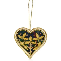Palace Of Holyroodhouse Tartan Heart Decoration*Royal Collection Shop New