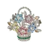 Pastel Flower Basket Brooch*Royal Collection Shop Outlet