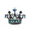 Small Blue Crystal Crown Brooch*Royal Collection Shop Sale