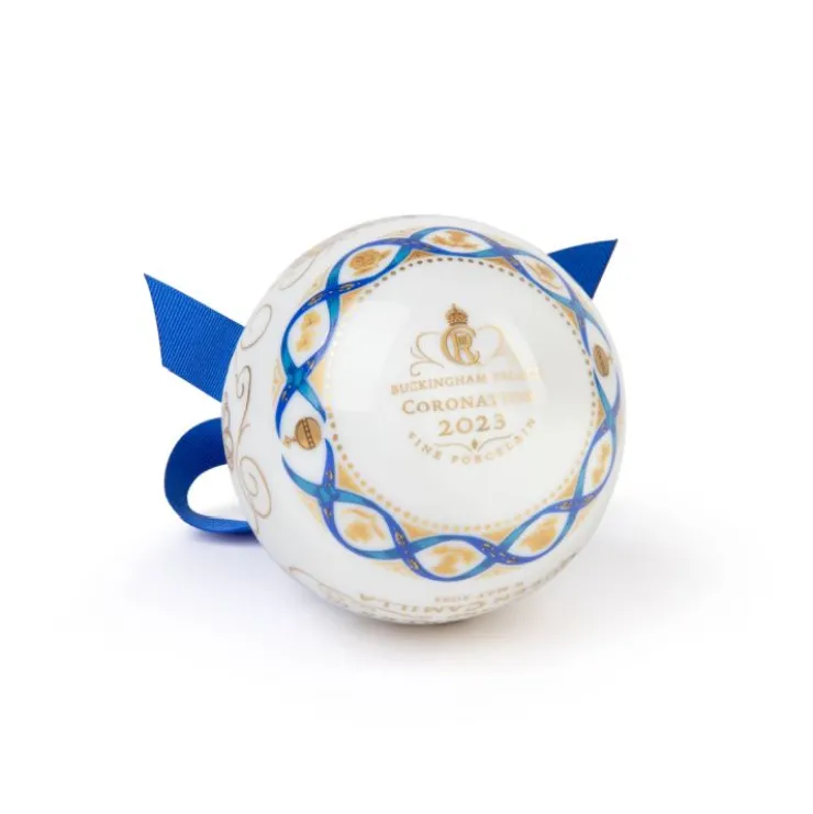 The Coronation China Bauble*Royal Collection Shop