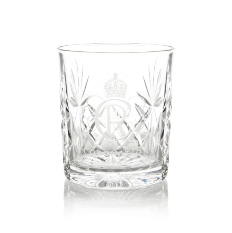 The Coronation Crystal Tumbler*Royal Collection Shop New
