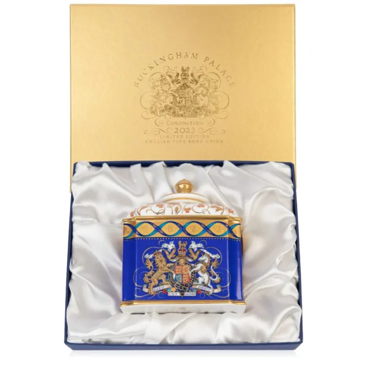 The Coronation Limited Edition Tea Caddy*Royal Collection Shop Best