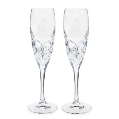 The Coronation Limited Edition Champagne Flutes*Royal Collection Shop