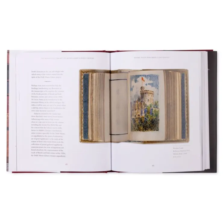 The Miniature Library Of Queen Mary'S Dolls' House*Royal Collection Shop New