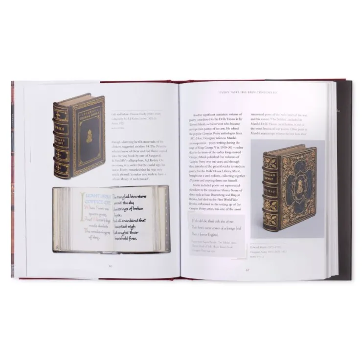 The Miniature Library Of Queen Mary'S Dolls' House*Royal Collection Shop New