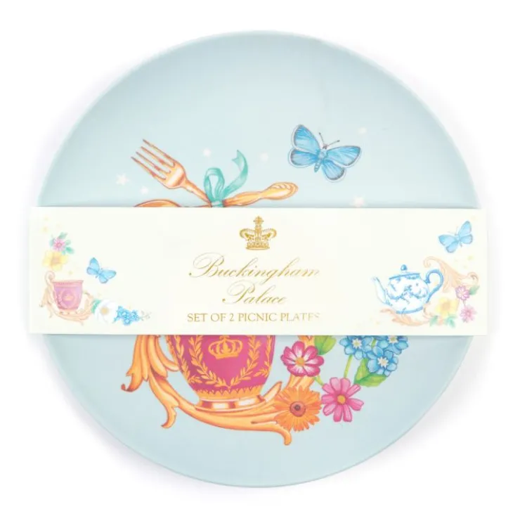 The Summertime Picnic Plates*Royal Collection Shop Outlet