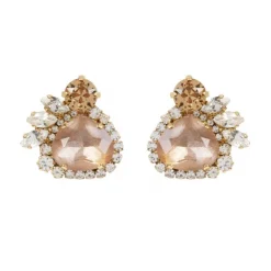 Vicki Sarge Pink Stud Earrings*Royal Collection Shop Best