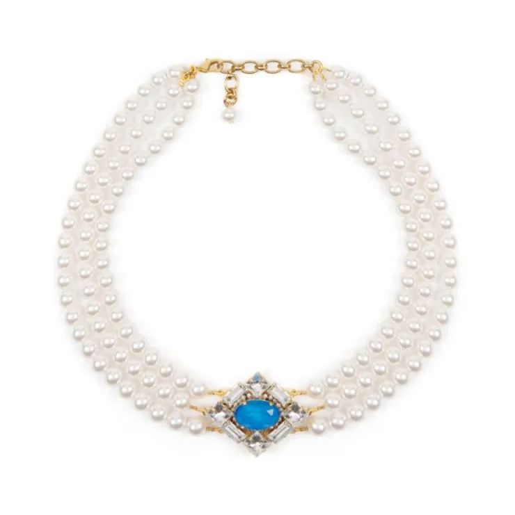 Vicki Sarge Triple Strand Pearl Necklace*Royal Collection Shop Sale