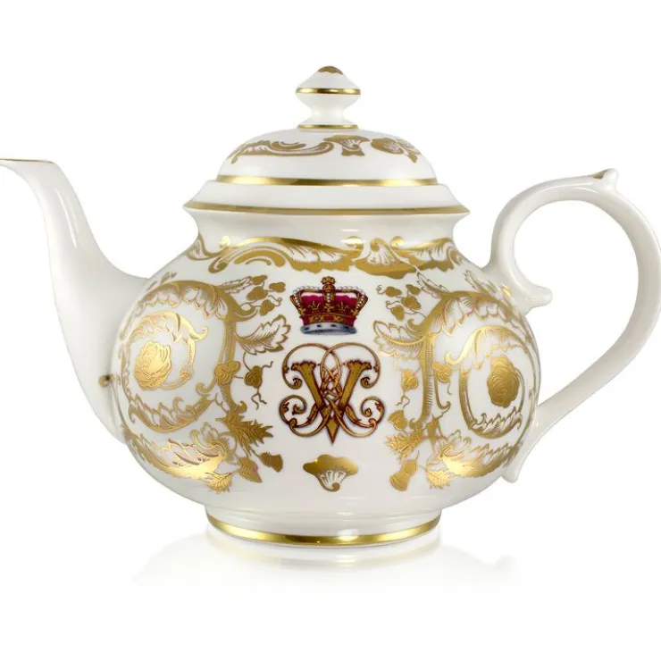 Victoria And Albert 4 Cup Teapot*Royal Collection Shop Discount