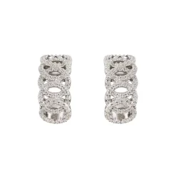 Vladimir Half Hoop Earrings*Royal Collection Shop Clearance