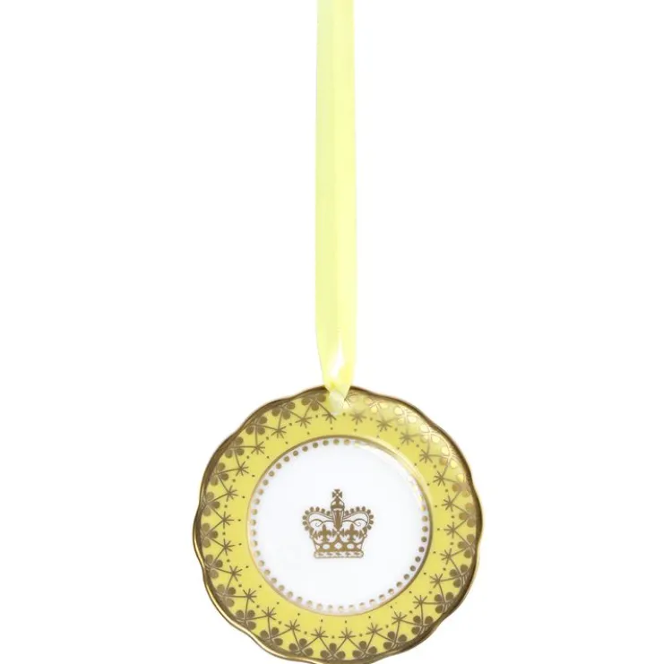 Yellow Miniature Plate*Royal Collection Shop Outlet